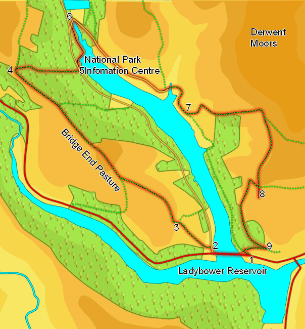 Walk around Ladybower