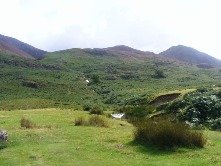 The Base of Lad Hows, Grasmoor