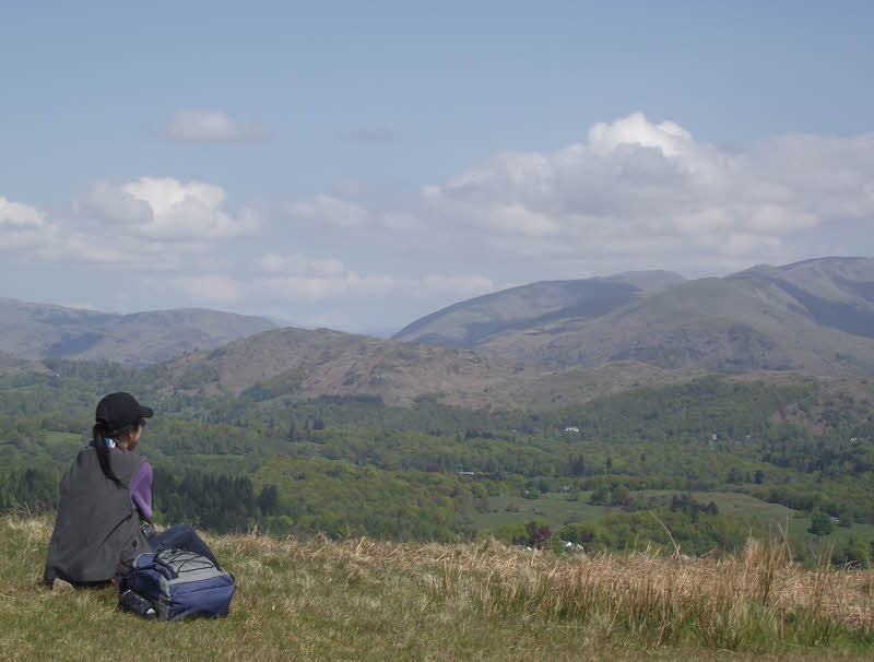 View north from Latterbarrow 