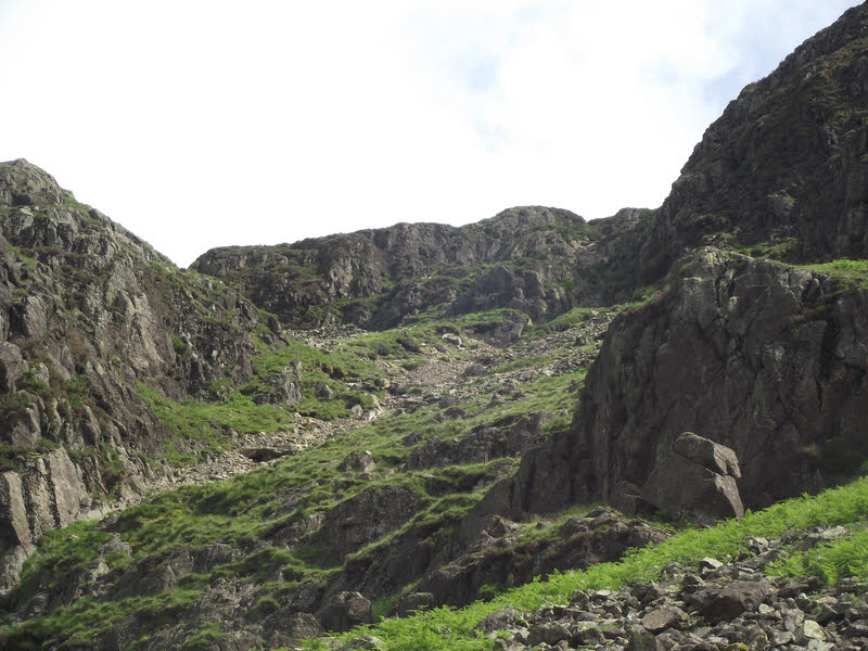 Path to Great Door, Yewbarrow 