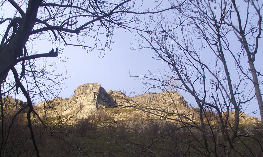 Crags in Lathkill Dale 